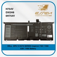 DELL H754V DXGH8 0H754V for XPS 13 9370 SERIES Inspiron 7391 7490 5391 7490 Battery