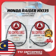 HONDA RAIDER HX135 THROTTLE CABLE / CLUTCH CABLE (CONTROL CABLE) TAG