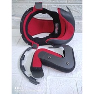 KYT 2 VISION 2VISION 2V HELMET FOAM FULLSET CHEEK Plastic Iron Buttons