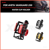 For AVETA VANGUARD 250 VANGUARD250 Motorcycle Stand Mount Accessories Beverage Water Bottle Cage Dri