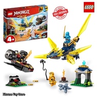 Lego Ninjago Dragons Rising 71798 Nya and Arin's Baby Dragon Battle Original Lego 157 Pcs - Children