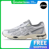 ASICS | Asics Gel Nyc 2055 Mens Womens Sneakers Glacier Grey White 1203A542-021