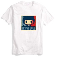 Octopus Cat T-Shirt with GitHub Ape Design - Pure Cotton, Trendy for Programmers