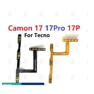 Power on off button flex for Tecno Camon 17 Pro P 17P CG6 CG6j CG7 CG7n CG8, CG8h Switch volume butt