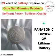 PANASONIC BR2032 BUTTOR CELL 3V LITHIUM BATTERY  PABR2032