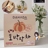 [5Tea Bags] KOREA DAHADA Pumpkin Red Bean Tea - Slimming Detox Diet Tea - Detox Tea - Weight Loss Te
