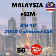 Esim Malaysia prepaid unlimited data