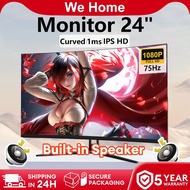 Monitor 24 Inch Monitor PC Built-in Speaker Computer 75Hz Gaming Monitor Suitable For Monitor Stand