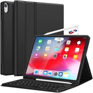 (USED - Keyboard with mousepad) iPad Pro 12.9 Case with Keyboard, Apple Pencil Charging Compatible with Pencil Holder, M