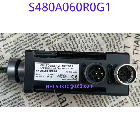 Second hand motor S480A060R0G1 function test OK, fast delivery