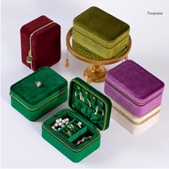 【CH*】 Portable Jewelry Organizers Jewelry Display Box Rings Display Case for Necklace
