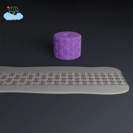 [LI] Clay Stamp Roller Geometric Flower Patterns Relief Rolling Tool Ceramic Clay Texture Wheel Clay