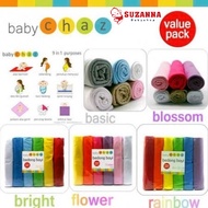 KATUN Baby Chaz Swaddle Value Pack of 6 - Cotton Swaddle T-Shirt