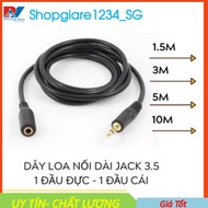 SPEAKER AND HEADSET EXTENSION CORD 1.5M, 3M, 5M, 10M JACK 3.5MM