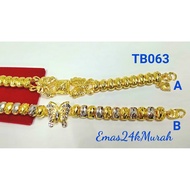 Bangkok Gold Butterfly Glutinous Rice Bracelet (ETB363)(ETB193)