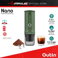Outin Nano Portable Electric Espresso Machine With 3-4 Min Self-Heating