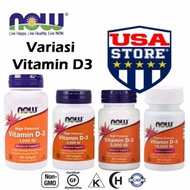 Now FOODS VIT D3 5000IU 10000IU 5000 10000 IU 120 240 SOFTGEL SOFTGELS