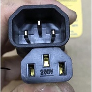 Power cable iec output C13 to C14 thick cable Alsi copper 1.5mm 50Cm