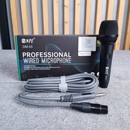 มี 5 สีให้เลือก NPE DM-55 ไมค์สาย ดำ / เขียว / เหลือง / ส้ม / ชมพู ไมโครโฟนไดนามิก DM 55 DM55 เอไอ-ไ