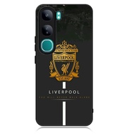 Liverpool ST0015 Casing hp Vivo V50 Lite V50 V40 Lite Y18 Y28 Y29 iQoo Z9x 4G 5G Hybrid Case