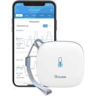 Govee WiFi Thermometer Hygrometer Smart Humidity Temperature Sensor App Notification Alert, 2 Years 