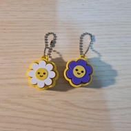 Clap Bunga Poppy Tulip Smile Click Switch Keyboard Mechanical flower Smiley face with Cute Design an