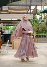 SET DRESS KANAYA SALMA BERMERK PREMIUM KUALITAS