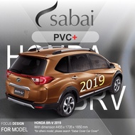 SABAI ผ้าคลุมรถยนต์ HONDA BRV 2019 เนื้อผ้า PVC อย่างหนา คุ้มค่า เอนกประสงค์ #ผ้าคลุมสบาย ผ้าคลุมรถ sabai cover ผ้าคลุมรถกะบะ ผ้าคลุมรถกระบะ