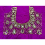 Aari work blouse material