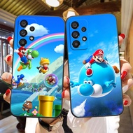 Hot Game Cute Super Mario Soft Black Silicon TPU Cell Phone Case For  Samsung Galaxy A23 A20 A14 A13 A12 A11 A10 A9 A8 A7 A6 A5 A05 A04 A03 F12 M12 S E Star Plus 5G