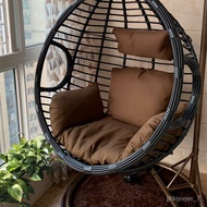 HY-# Romantic Rattan Chair Hanging Basket Cradle Chair Glider Home Indoor Bedroom Rattan Chair Swing Indoor High-End LBF
