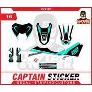 KLX BF 16 Decal Sticker