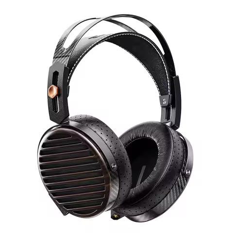 FiiO FT7 Headphone Open-Back Planar 106mm Planar Gold Diaphragm Carbon Magnetic Monitor Earphones Fi