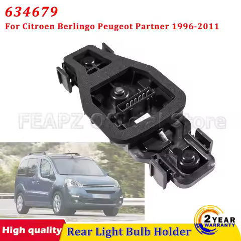 6346 79 New Rear Tail Light Bulb Holder For Citroen Berlingo Peugeot Partner 1996-2011 634679 car ac
