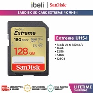 SanDisk SD Card Extreme Memory Card (16GB/32GB/64GB/128G/256GB)