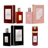Ameerat al arab perfume 100ML ORIGINAL collection ,Ameerat Al Arab women &man & rose& body spray.