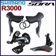 Shimano Sora R3000 2x9 Speed Groupset ROAD Bike Rear Derailleur SS/GS Shifter Front Derailleur Origi