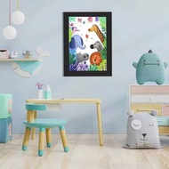 Children's Drawing Display Frame Magnetic Flip Top A4 - KD2