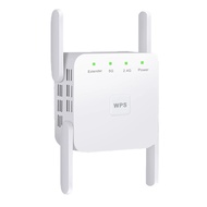 2.4G 5G Wifi Repeater 5Ghz Wifi Extender Long Range 5 Ghz Wifi Signal Amplifier Wi Fi Router Booster 5G Wi-Fi Signal Amplifier