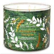 🔥🔥FAST SHIP | MAHOGANY BALSAM 3Wick Candle Bath and Body Works