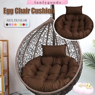 LANFY Egg Chair Cushion Seat Pad, Hammock 105cm Swing Chair Mat, Durable Floor Cushions Thickened Outdoor Supply Rocking Chair Seat Mat Home