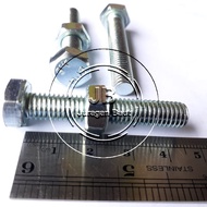 WHITE BOLT NUT M8 X 45 LENGTH 4.5CM 4.5 CM BMP M8X45 M8X45 WHITE BMP M8 X 45 KEY 13 BODY DIAMETER 8M