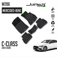 JUSTMATE MERCEDES-BENZ พรมปูพื้นรถยนต์ C-CLASS W206 2021 - 2028