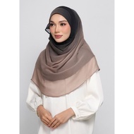 BLACK GREIGE DEGRADE | RAMADHAN PLAIN COLLECTION 2025