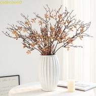 CODECOVEI Artificial Plant Dead Branch, Real Touch Plastic Eucalyptus Fruit Branch, Faux Plant DIY L