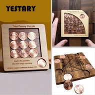 YESTARY Ten Penny Puzzle Toys in Tease Jigsaw Puzzle Toy Board Games High Difficulty in Burning Puzzle Toy For s Gift