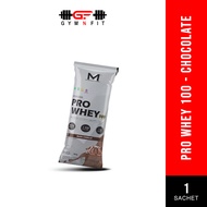 Muscle First Pro Whey 100 1 Sachet - M1 Whey Protein isolate | Susu Protein Diet | Glutamine | Bcaa