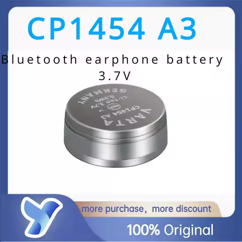 1PCS CP1454 A3 Earphone Battery 3.7V Capacitor CP1454 A3 with Pins with Foot