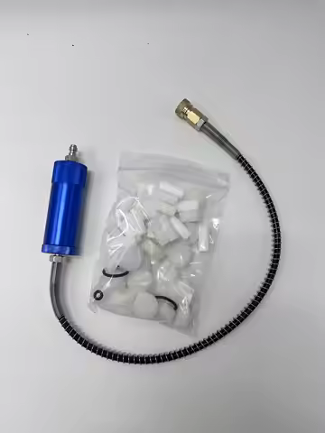 ACECARE 4500Psi Pcp Hand Pump Air Filter Pcp Air Compressor Oil Water Filter with Female Soft Hose a