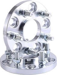 2PCS 15mm Wheel Adapters 5x114.3 to 5x108 (Hub to Wheel) 5x4.5 to 5x4.25 12x1.5 Lug